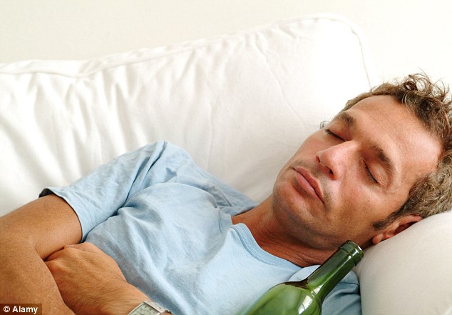 Alcohol disturbs REM sleep