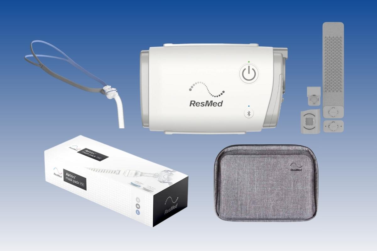 Resmed AirMini Automatic CPAP HumidX Starter Kit (AirFit P10 Mask Included)