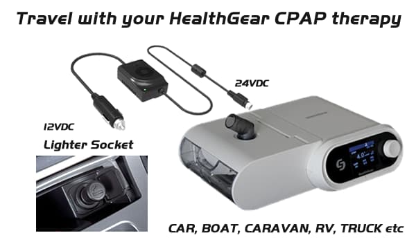 HealthGear Mobile Power Adaptor